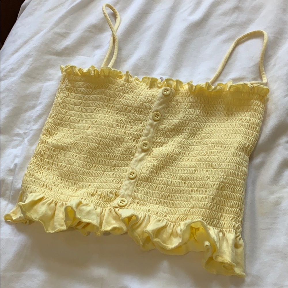 Yellow tank top
